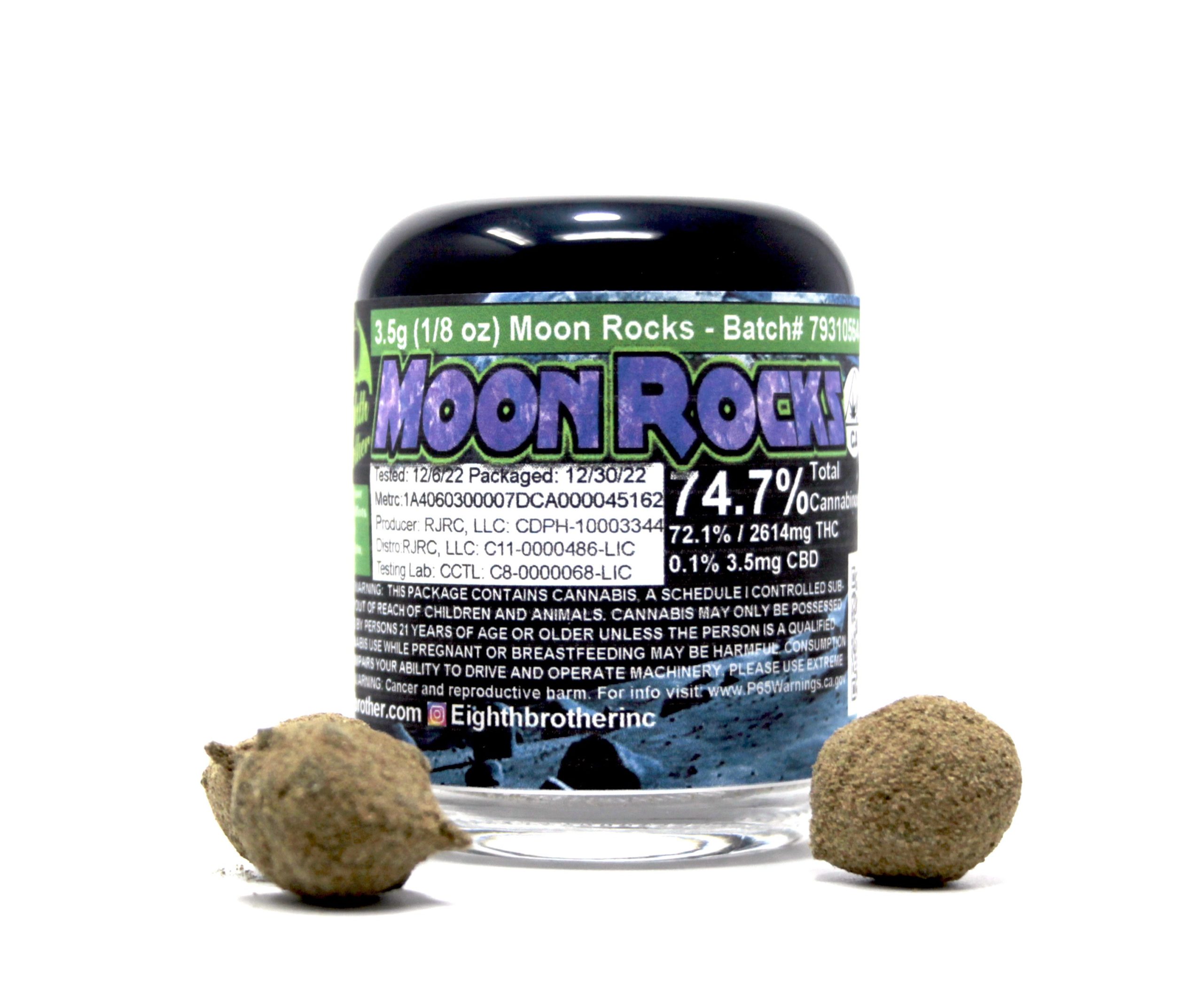 Kush Mintz Moon Rocks - 3.54g Jar - Image 2