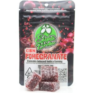 Pomegranate CBN Single 100mg Cut-A-Dose Gummy - 100mg